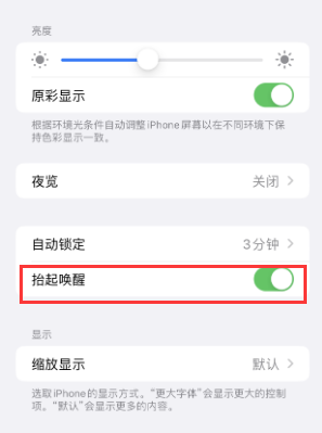 关岭苹果授权维修站分享iPhone轻点无法唤醒怎么办